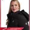Women's Long Puffer Jacket - Insulated Full Length Windbreaker Long Down Coat Parka Jacket for Ladies (Sizes: S-XL)