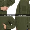 Men's Special Ops Military Tactical Rain Jackets Winter Warm Fleece Softshell Hooded Raincoat Snowboard