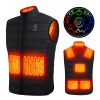 Heated Vest for Women and Men, Smart Electric Heating Vest Rechargeable, Battery Not Included