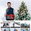 Heated Vest for Women and Men, Smart Electric Heating Vest Rechargeable, Battery Not Included