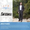 Men Women Rain Suit Waterproof Lightweight Hooded Raincoat Jacket and Pants for Golf, Hiking, Travel